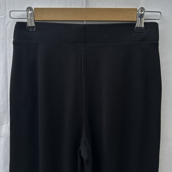 Max Studio Easy Wide‎ Leg Black Pull on Stretch Yoga Dress Pants Women XS - Picture 12 of 13